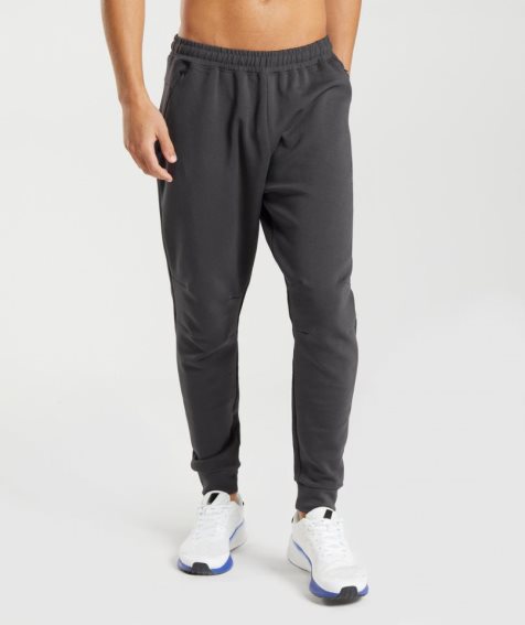 Men's Gymshark Rest Day Knit Jogger Black | NZ 7HQKES